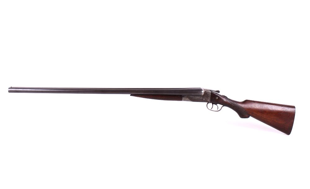 Appraisal: Ithaca Hammerless Side by Side Gauge Shotgun Included in this