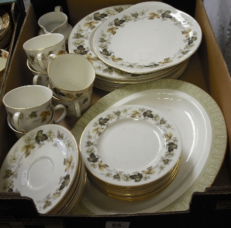 Appraisal: Royal Doulton Larchmont Part Dinner Service to include Plates Cups