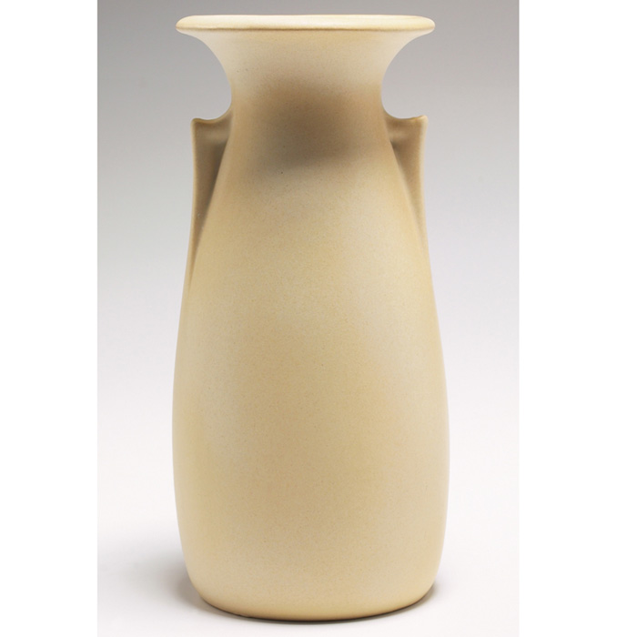 Appraisal: Teco vase designed by William Gates shape covered in a