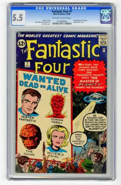 Appraisal: Fantastic Four CGC Marvel Comics Click for full description