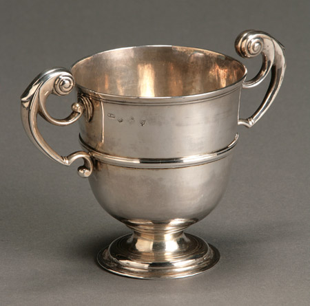 Appraisal: George III Irish Silver Cup Richard Williams Dublin Having a