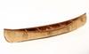 Appraisal: SCALE MODEL BIRCH BARK CANOE - Native American made probably