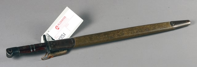 Appraisal: US M Bayonet Winchester made with Type I scabbard date