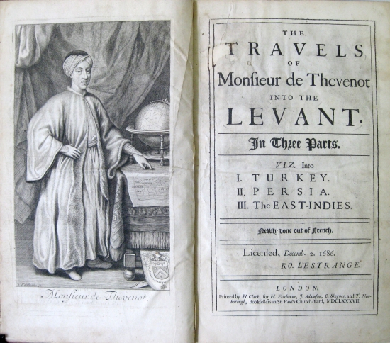 Appraisal: THEVENOT JEAN The Travels of Monsieur de Thevenot into the