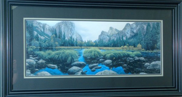 Appraisal: Stephen Lyman American - Limited Edition print Ahwahnee - The