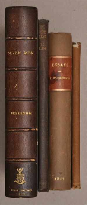 Appraisal: LITERATURE - FOUR TITLES London Beerbohm Max Seven Men London