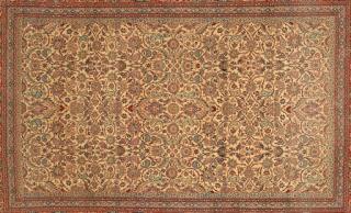 Appraisal: Fine Persian Nain or Isfahan Rug Fine Persian Nain or