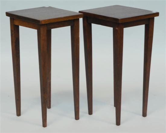 Appraisal: PAIR OF TABLES MODERN