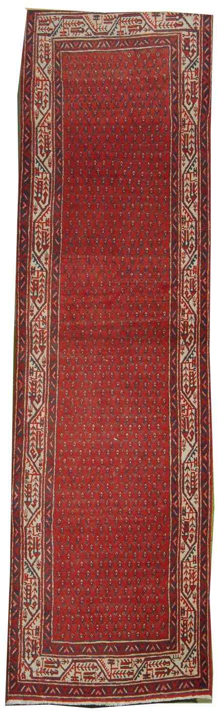 Appraisal: ORIENTAL RUG SERABAND RUNNER ' x ' '' Multiple rows