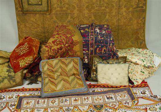 Appraisal: LARGE COLLECTION OF MOSTLY EUROPEAN AND EASTERN TEXTILES th th