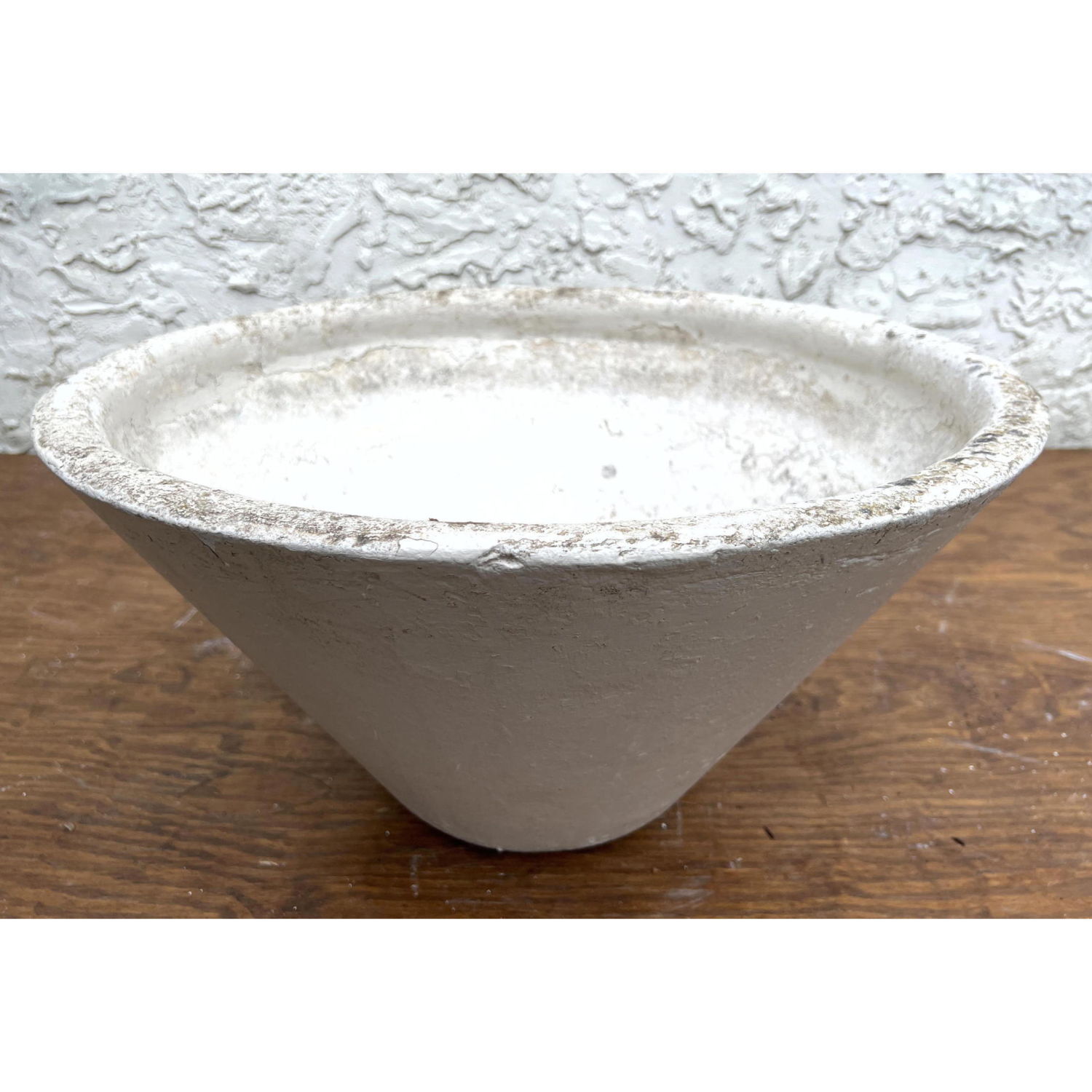 Appraisal: Lg Willy Guhl Cone planter Flared top Garden Patio Outdoor