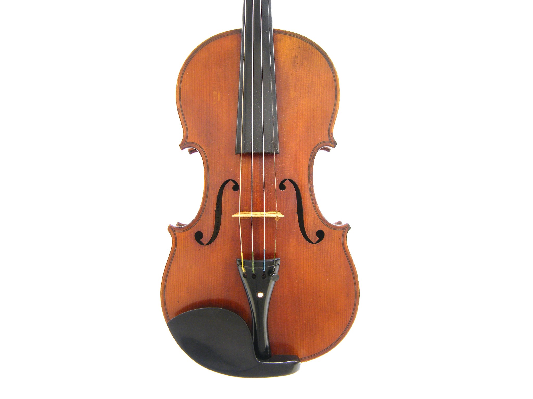 Appraisal: Fine English violin by and labelled Joseph Anthony Chanot London