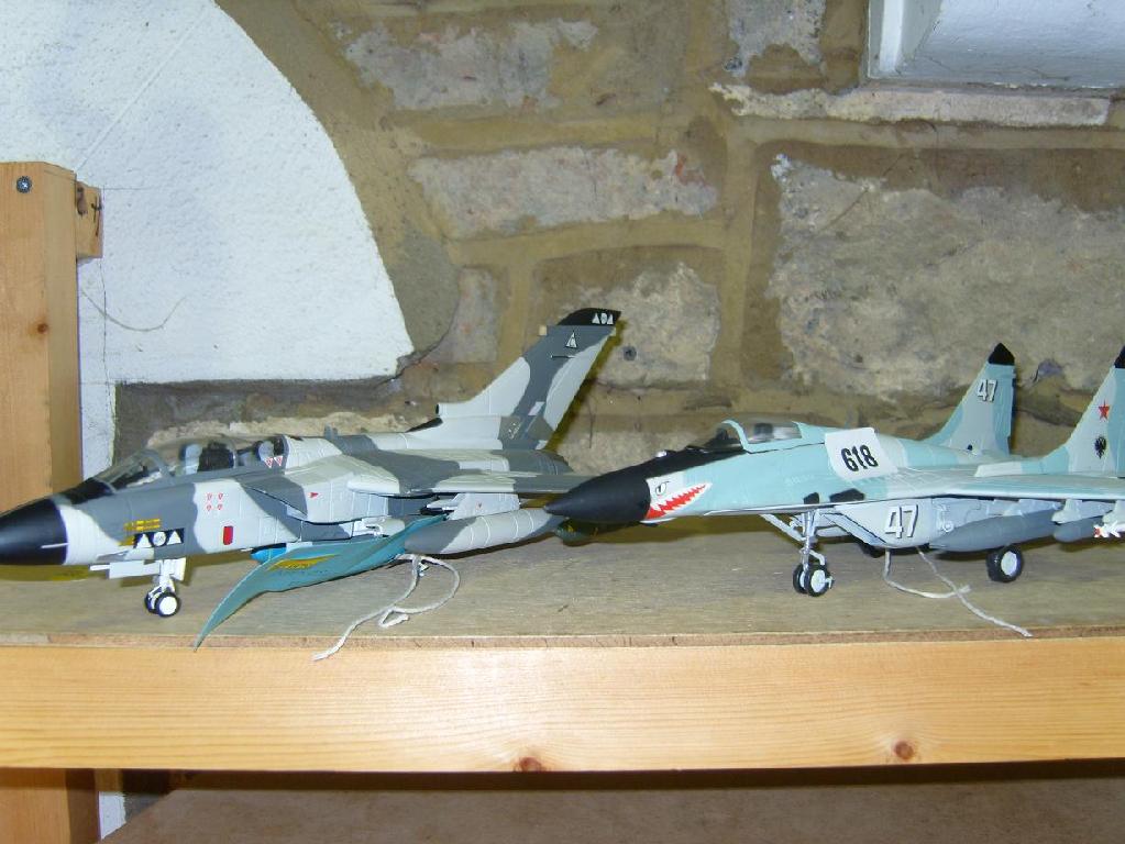 Appraisal: Two good quality diecast metal scale models of a Panavia