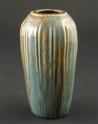 Appraisal: A Royal Doulton stoneware gourd vase designed by Francis Pope