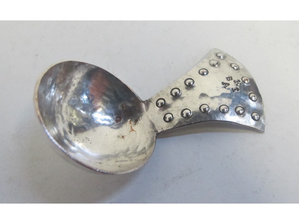 Appraisal: Keswick School of Art white metal caddy spoon