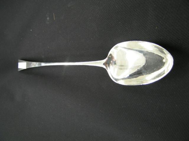 Appraisal: Georgian English Sterling Silver Stuffing Spo long hallmarked made by