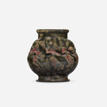 Appraisal: George E Ohr VASE USA - glazed earthenware h dia