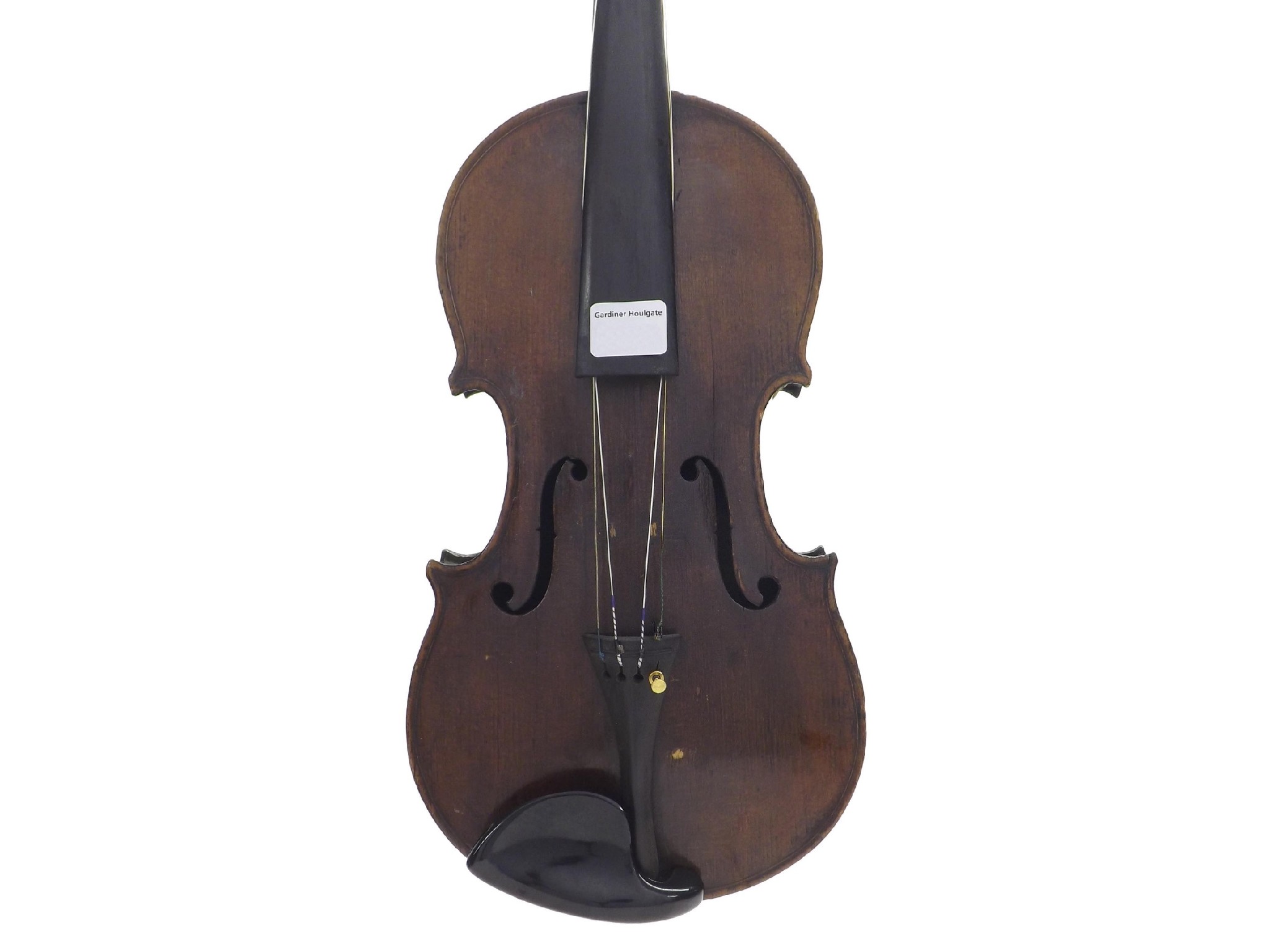 Appraisal: Early th century violin in need of restoration probably English