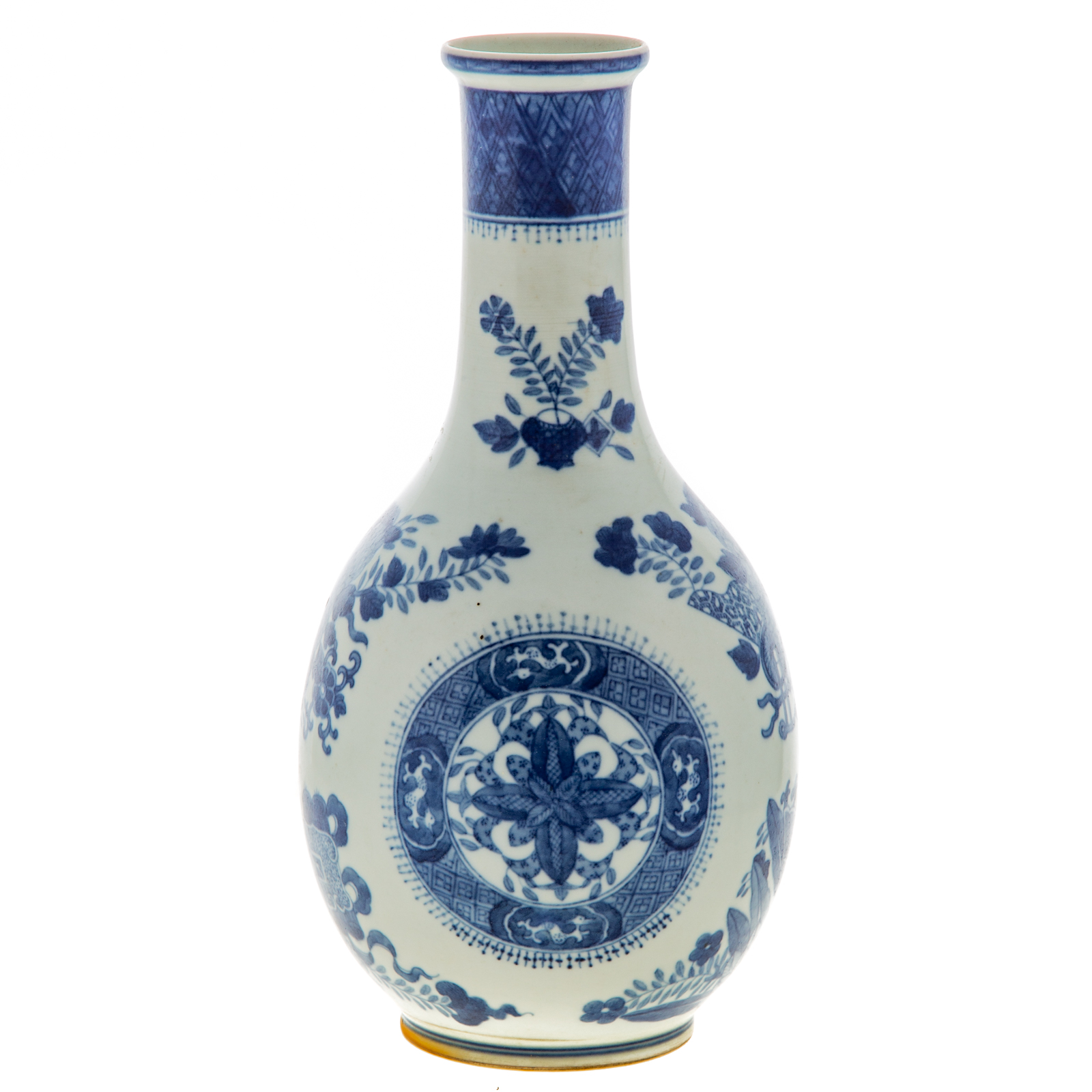 Appraisal: CHINESE EXPORT BLUE FITZHUGH GUGLET in H