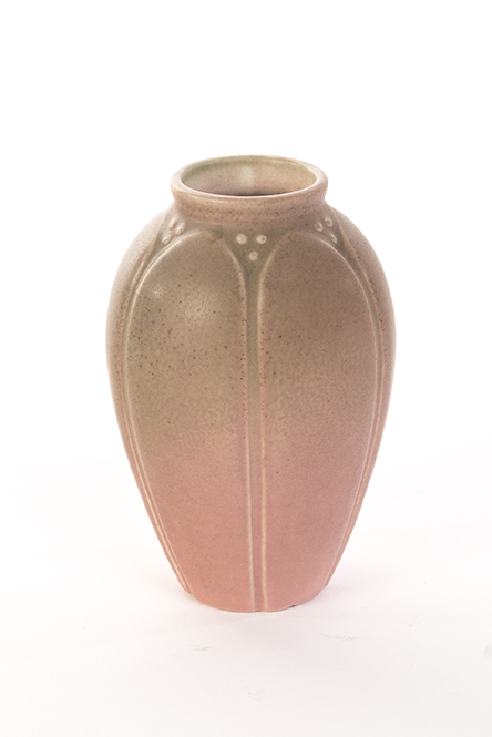 Appraisal: ROOKWOOD ART POTTERY VASE Cincinnati Ohio dated Pink and grey