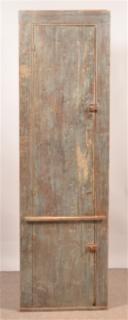 Appraisal: Primitive Softwood Chimney Cupboard Primitive th Century Softwood Chimney Cupboard