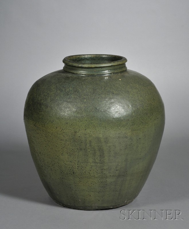 Appraisal: Tea Dust Storage Jar south China th th century ht