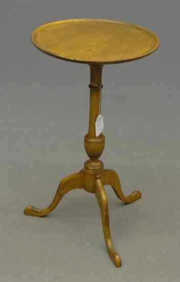 Appraisal: Dish rim candlestand Top '' Diameter '' Ht