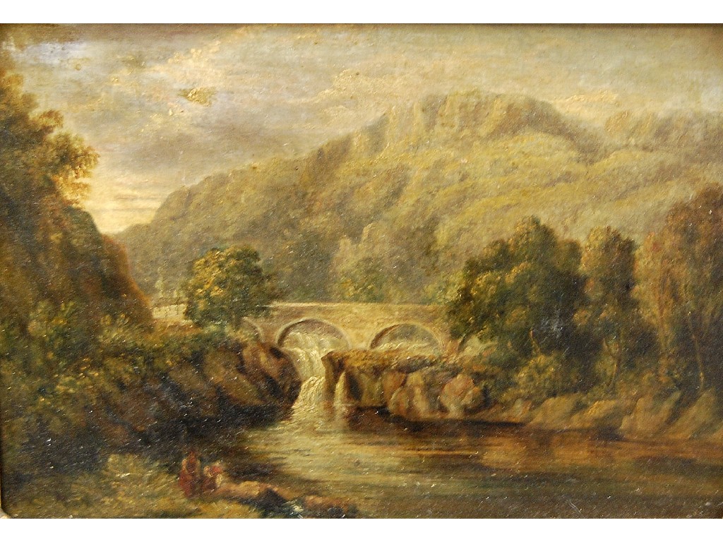 Appraisal: Thos Gibson - 'The Pont y Pave Betwys Coed' North