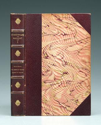 Appraisal: leather-bound books Shakespeare deluxe limited edition Dana Estes and Company