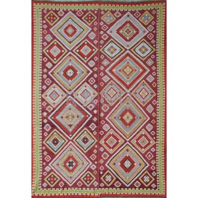 Appraisal: TURKISH Wool wedding Kilim early th C Unmarked x not