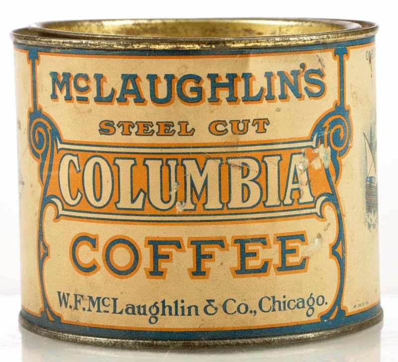 Appraisal: Plantation -Pound Coffee Tin Description Rare Ginna Co N Y