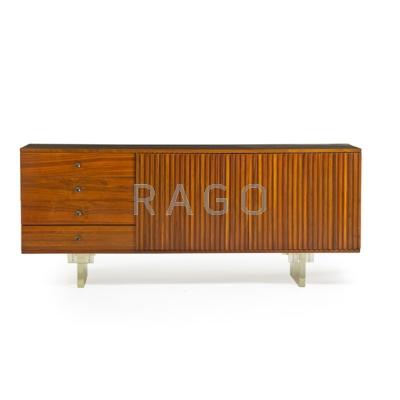 Appraisal: VLADIMIR KAGAN b KAGAN-DREYFUSS Cabinet New York s Walnut koa