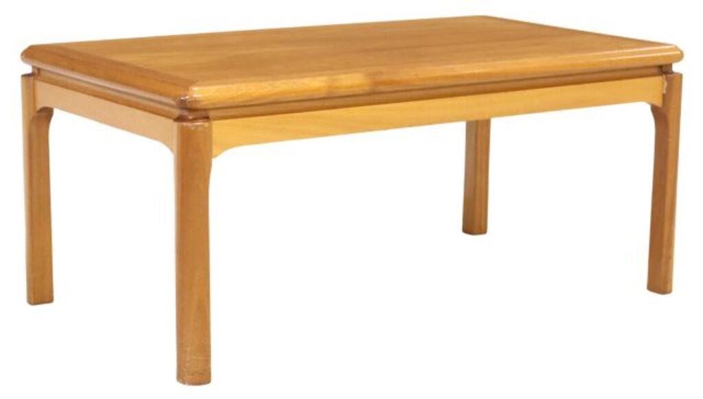 Appraisal: NATHAN MID-CENTURY MODERN TEAK COFFEE TABLEMid-century modern teak coffee table