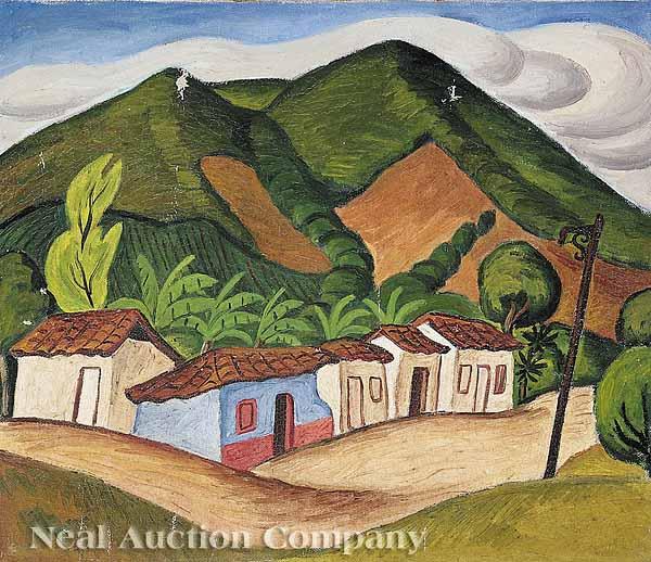 Appraisal: Francisco Z iga Costa Rican Mexican - Paisaje oil on