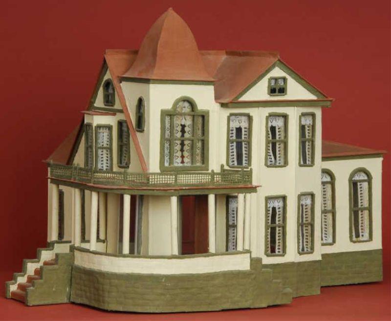 Appraisal: Tin Queen Anne Dollhouse from Towson Md America ca A