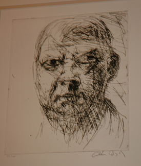 Appraisal: ARTHUR BOYD SELF PORTRAIT ETCHING