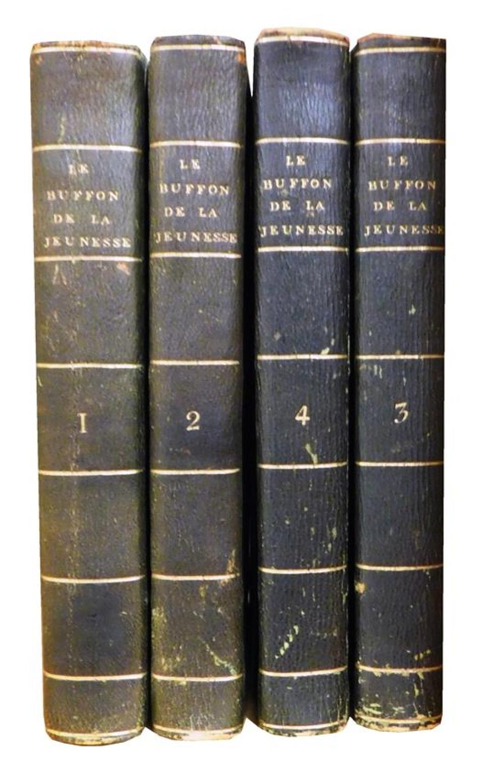 Appraisal: BOOKS Pierre Blanchard Le Buffon de la Jeunesse Paris four