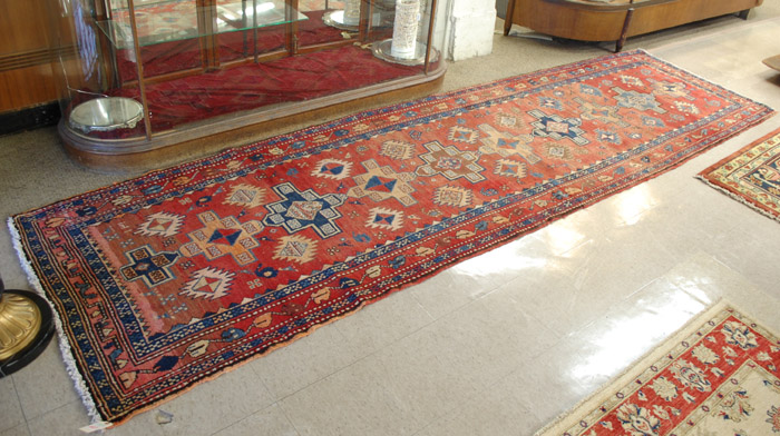 Appraisal: PERSIAN KARABAKH CARPET southwestern Azerbaijan region hand knotted in an