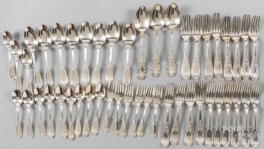 Appraisal: Sterling silver flatware ozt Sterling silver flatware ozt Competitive In-House