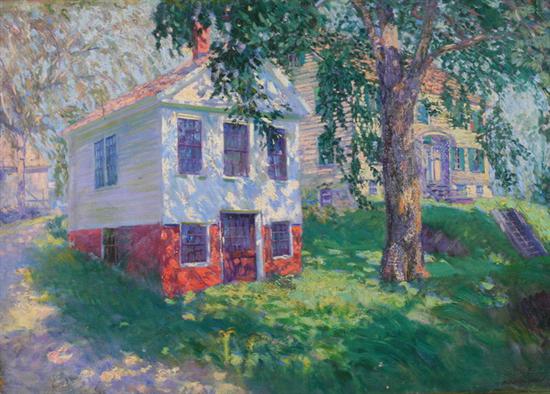 Appraisal: WILLIAM EDWARD BLOOMFIELD STARKWEATHER American - HOUSE WITH GUESTHOUSE AND