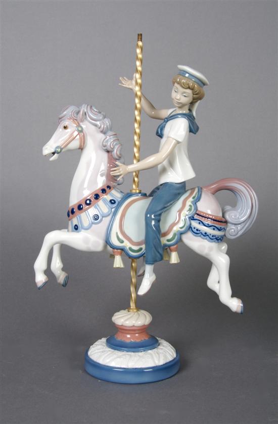 Appraisal: A Lladro Figural Group Height inches