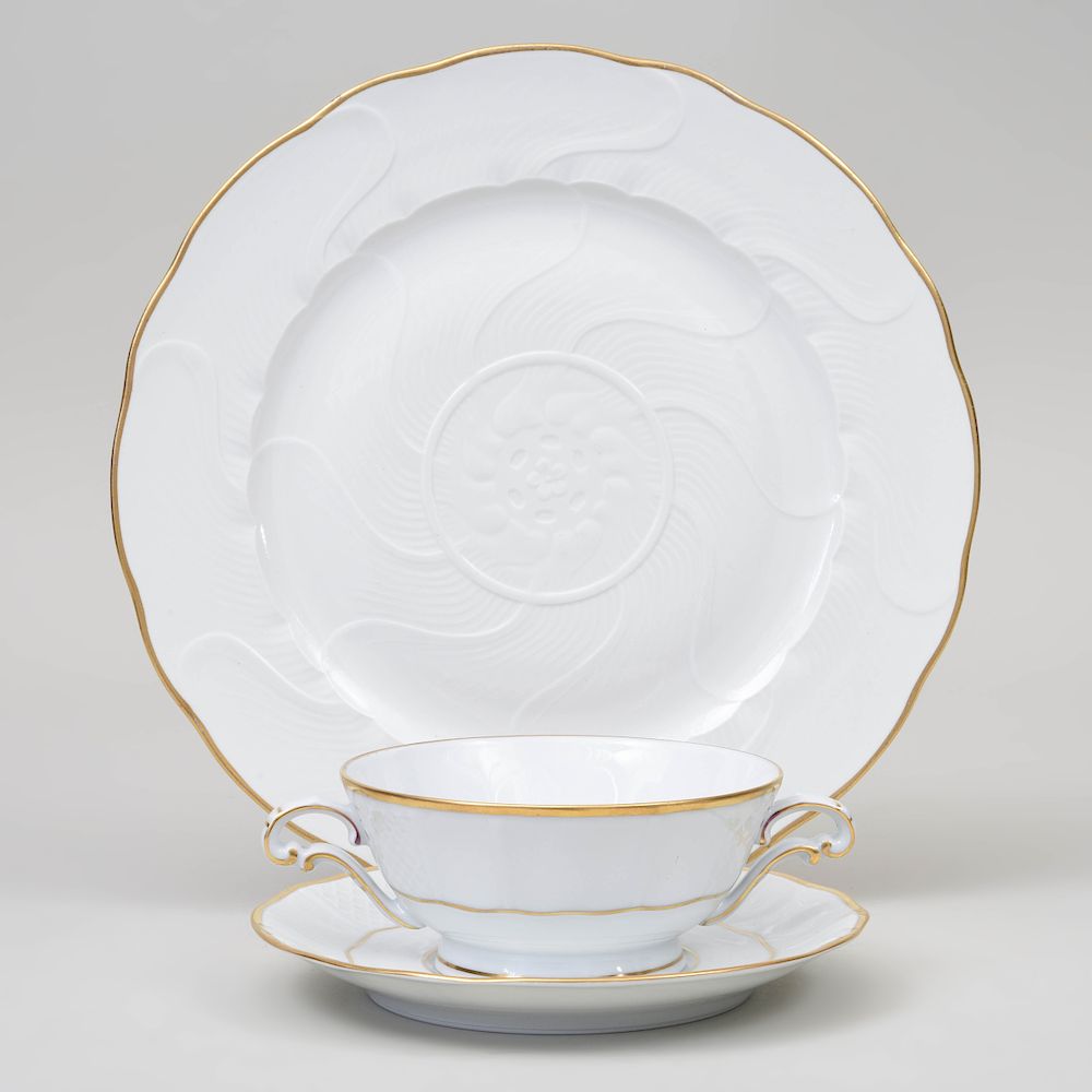 Appraisal: Robert Haviland Limoges Porcelain Part Service Produced for the Mus