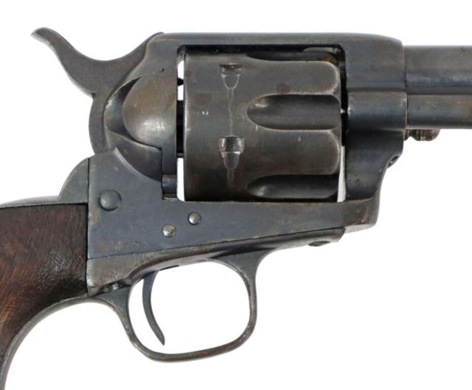 Appraisal: Colt U S SAA revolver caliber five mismatched serial numbers