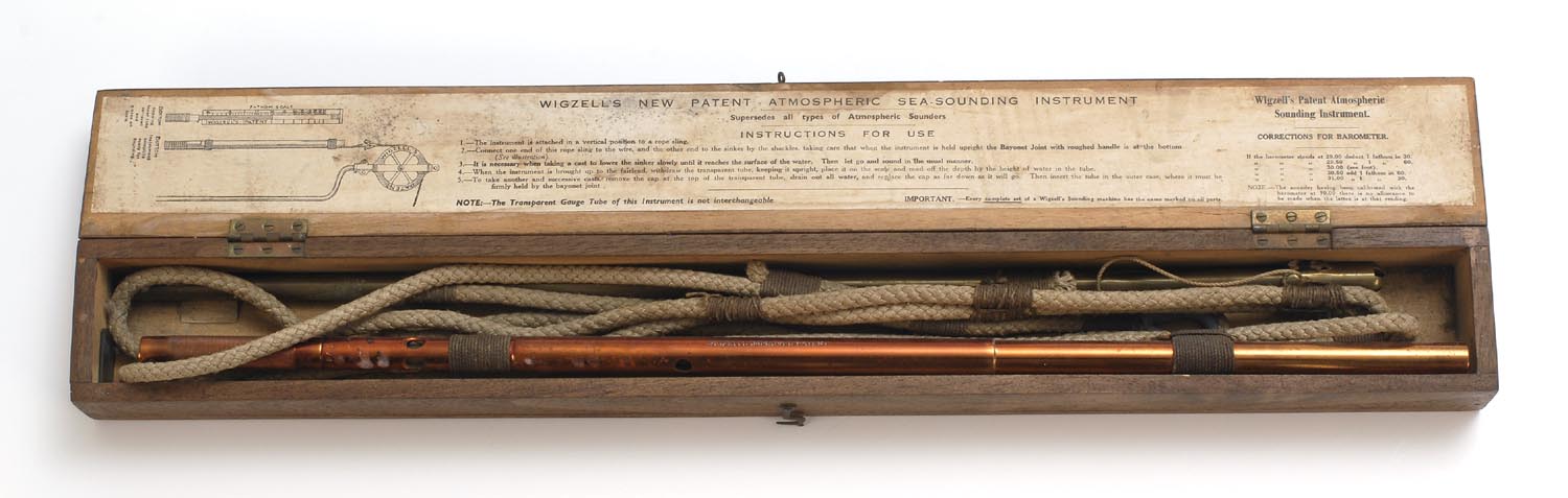 Appraisal: WIGZELL'S NEW PATENT ATMOSPHERIC SEA-SOUNDING INSTRUMENT Early th CenturyOriginal paper