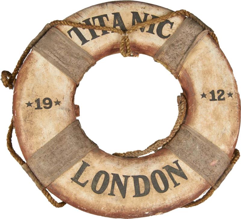 Appraisal: Lot Of Titanic Ship Themed Items -Stargate Contemporary pieces including