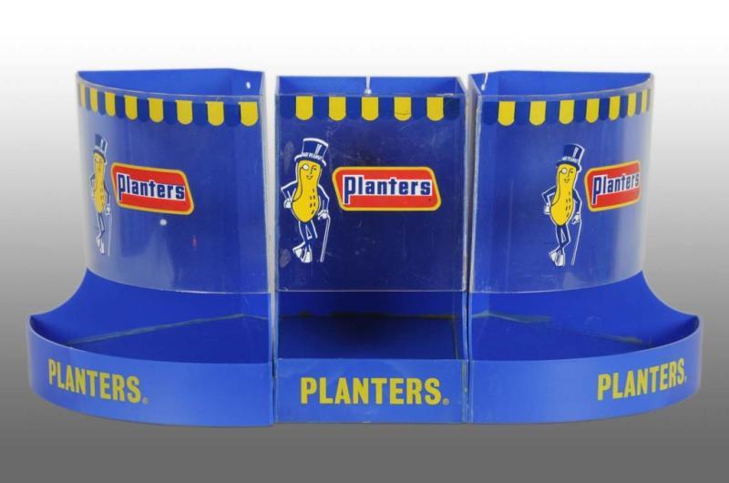 Appraisal: Plastic Planters Peanut Mr Peanut -Piece Display Description s Unusual