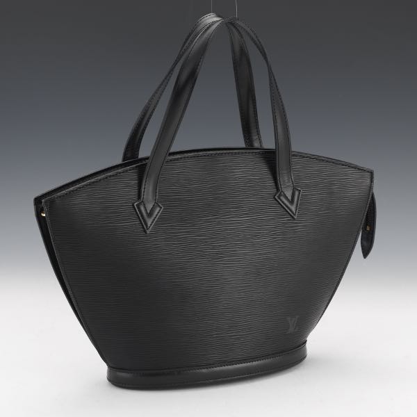 Appraisal: LOUIS VUITTON BLACK EPI LEATHER SAINT JACQUES PM x x