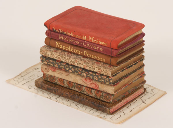 Appraisal: French th century miniature books and a late th century