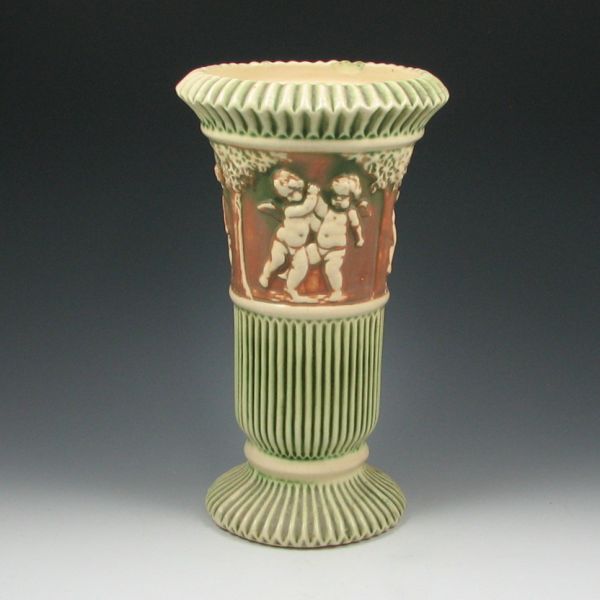 Appraisal: Roseville Donatello - vase Faintly marked with Roseville Donatello impressed