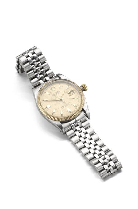 Appraisal: ROLEX - a gentleman's stainless steel Oyster Perpetual Datejust wrist